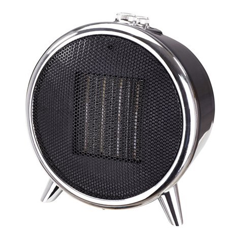 Adler | Fan Heater | AD 7742 | Ceramic | 1500 W | Number of power levels 2 | Suitable for rooms up to m² | Black/Silver